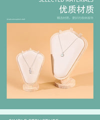 现货批发山羊角项链展示架人像颈模首饰架项链饰品橱窗收纳模特架