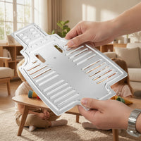 Chassis Bottom Plate Brushed Metal RC Car Chassis Guard Plate Precision-Cut
