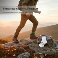 Professional Basketball Running Socks for Men and Women, Thickened Terry Cushion, Non-Slip Outdoor Hiking Sports Socks