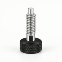 Threaded Quick-Release Pin Knurled Indexing Plunger Compact Spring-Loaded Pin Long-Lasting for Machinery