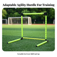 Tool Adjustable Height Hurdle Stable Base Sports Gear Soccer Training Hurdle