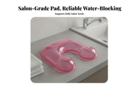 Anti-Trickle Plastic Perm Water Trough Leak-Proof Hairdressing Neck Tray Waterproof for Hairstylists, Barbers, Barbershop, Beauty School