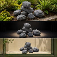 Foam Artificial Rock Prop for Stage, Film, Garden, and Display Decoration