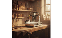 Desktop CNC Engraving Machine Multi-Material Small CNC Milling Machine High Precision Machining Tool for Hobbyists, DIY Enthusiasts, Workshop, Garage