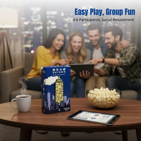 Pocket Series Urban Exploration Board Game, Tower Theme, Portable Card Game, Multiplayer Party