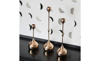 Teardrop Candle Holder Glossy Decor Freestanding for Tabletop