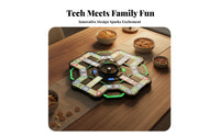 Great Gift Electronic Ludo Game Educational Electronic Board Game Built-in Referee for Children, Party