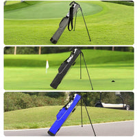 Portable Golf Stand Bag Stable Golf Bag with Stand Retractable Versatile for Driving Range