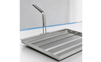 Deep Fryer Filter Screen with Detachable Handle Commercial Grade Deep Fryer Filter Screen with Handles Rectangular for Restaurants