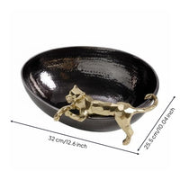 fruit Bowl Handcrafted Decorative Fruit Bowl Versatile Use Home Decor for Dining Tables