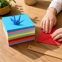 Origami Paper Squares for Kids and Crafts, Assorted Colors
