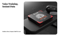 Voice Broadcast Smart Boxing Coach Multiple Modes & Speeds Digital Punch Force Meter Built-in Speaker Electronic Boxing Target Stress Relief for Combat Artists, Beginners, Home Gym, Workout, Training Center, Garage