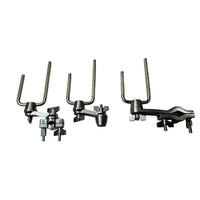Drum Set U-Shape Frame Hardware Cowbell Adapter Clamp, Small Percussion Stand, Woodblock Cowbell Mount