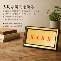 Rectangular Picture Frame, 28cm×13.5cm, Wooden Picture Frame, Certificate Frame, Wall-mounted, Lightweight Picture Frame