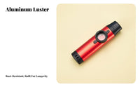 Easy to Learn Metal Kazoo Rust-Proof Aluminum Alloy Kazoo Rich Sound for Beginners, Musicians, Music Class, Performance, Festival