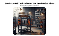 Heavy Duty Machining Center Tool Trolley Long-Lasting Mobile CNC Tool Trolley Locking Wheels Workshop Furniture Large Capacity for Machinists, Manufacturers, Mechanics, Factory, Warehouse, Garage