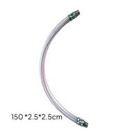 Oil Transfer Hose Thickened Wire Reinforced Hose Wire-Reinforced Clear Reinforced Tubing Heavy Duty High Strength for Mechanics