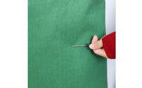 Double-Stitched Empty Training Sandbag Fillable Canvas Hanging Sandbag Reinforced Seams Cylindrical Training Bag Green