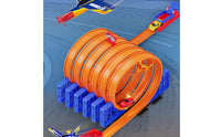 DIY Track Set Easy to Assemble Pull Pull-Back Vehicle Track Set Multi Mode for Children
