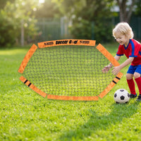 Kids Soccer Net for Outdoor Kindergarten Match Training, Portable Replacement Football Goal Net