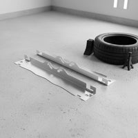 2 Pieces Toe Plate Set Hanging Hole Wheel Alignment Board Stainless Metal Toe Angle Plate for Mechanics, Car Repair Workers, Garage