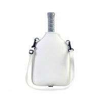 Pickleball Paddle Cover With Handle Strap Pickleball Racket Sleeve Zippered Paddle Bag Portable Sports Equipment Protector
