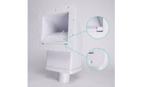 Wall Skimmer Compact Skimmer with Flap Molded Pool Inlet for Installers