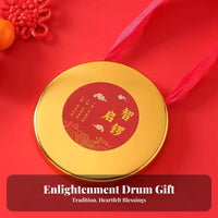 Child-Sized Small Golden Gong with Mallet Traditional Design Miniature Gong with Mallet Easy to Play Musical Toy Educational for young children, Beginners, inaugural Birthday event, Playroom, Festivals, Parties