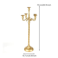 Candlestick Holder Ornate Candelabra Vintage Candelabra Candle Holder for Banquets