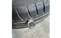 Fixing Loop with Threaded Bolt Lifting Loop Eye Bolt Heavy-Duty Fastener for Workshop
