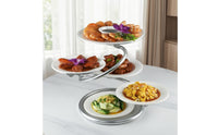 Tiered Serving Stand Multi-Level Spiral Serving Stand Tabletop Space-Saving for Hosts, Parties, Buffets