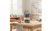 36 Pieces Educational Sorting Pebbles Educational Colorful Sorting Pebbles Color Recognition Colorful Pebble toy for Preschoolers, Classroom