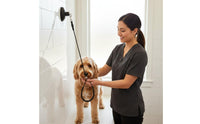 Dog Grooming Restraint Loop Sturdy Steel Wire Suction Holder Pet Tether Pet Bathing Harness Portable for Bathroom