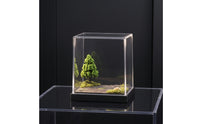 Display Diorama Base with Acrylic Display Case Dustproof Miniature Scene Base Compact for Hobbyists