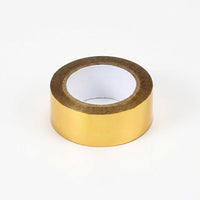 Solid Color Washi Tape for Journal Decoration, Decorative Masking for Crafts Planner for Planners DIY 15mm x 5m Single Green Foil