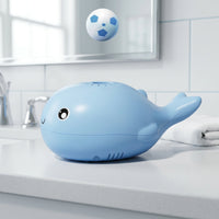 One-Button Whale Toy with Floating Balls Interactive Whale Floating Ball Toy Cartoon for Babies