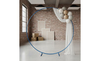 Round Balloon Arch Stand Indoor and Outdoor Use Wedding Balloon Hoop Sturdy Metal Circle Arch for Party