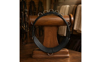 Horse Training Girth Strap Reinforced Stitching Girth Strap with Metal Rings