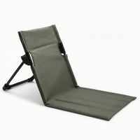 Foldable Beach Mat with Backrest Adjustable Foldable Lounge Chair Folding Lounge Chair Long-Lasting Furniture Versatile