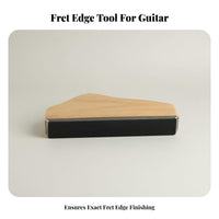 Multi-Angle Design Guitar Fret Beveling File Ergonomic Grip Fret Beveling File for DIY Enthusiasts, Guitarists, Workshop, Home Studio