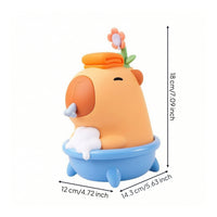 Cute Capybara Soap Dispenser Handstouchless Automatic Foaming Soap Dispenser Sensor-Operated Waterproof for Children, Bathroom, Kitchen