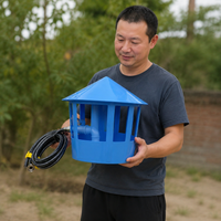 Automatic Chicken Waterer, Small Plastic Water Dispenser, Easy to Clean for Poultry