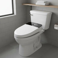 Instant Heating Smart Toilet Seat Single-Piece Design Smart Toilet Seat Cover Motion Sensor Bathroom Fixture Hands Automatic
