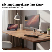Smart Power Strip Timer Function Power Strip Scheduling & Timers Remote Control Extension Cord for Tech Enthusiasts, E-Sports Participants, Home