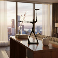 Human Figure Candle Holder Decorative Centerpiece Table Ornament Stable Base Home Decor for Showroom, Restaurant
