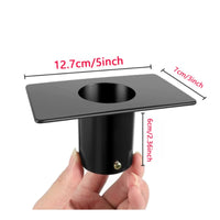 Metal Rain Chain Adapter Easy to Install Downspout Rain Chain Holder Decorative Gutter Drain Connector Stable Drainage for Garden