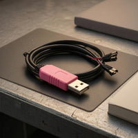 USB to TTL Converter Cable 4-Wire Lead Computer Accessory Color-Coded Wires