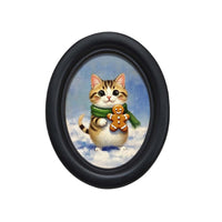 Wooden Photo Frame Ornament Long Home Decoration Lightweight for Living Room