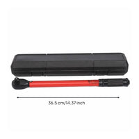 Safeguarding Case Included Ratchet Tension Wrench High-Precision Adjustable Tension Wrench Heavy Duty Mechanics Tool Non-Slip Grip for DIY Enthusiasts, Automotive Maintenance, Car Repair, Garage