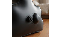 Inflatable Positioning Pillow Raised Sections Inflatable Wedge Pillow Glossy Portable Wedge Support Cushion for Bed, Floor